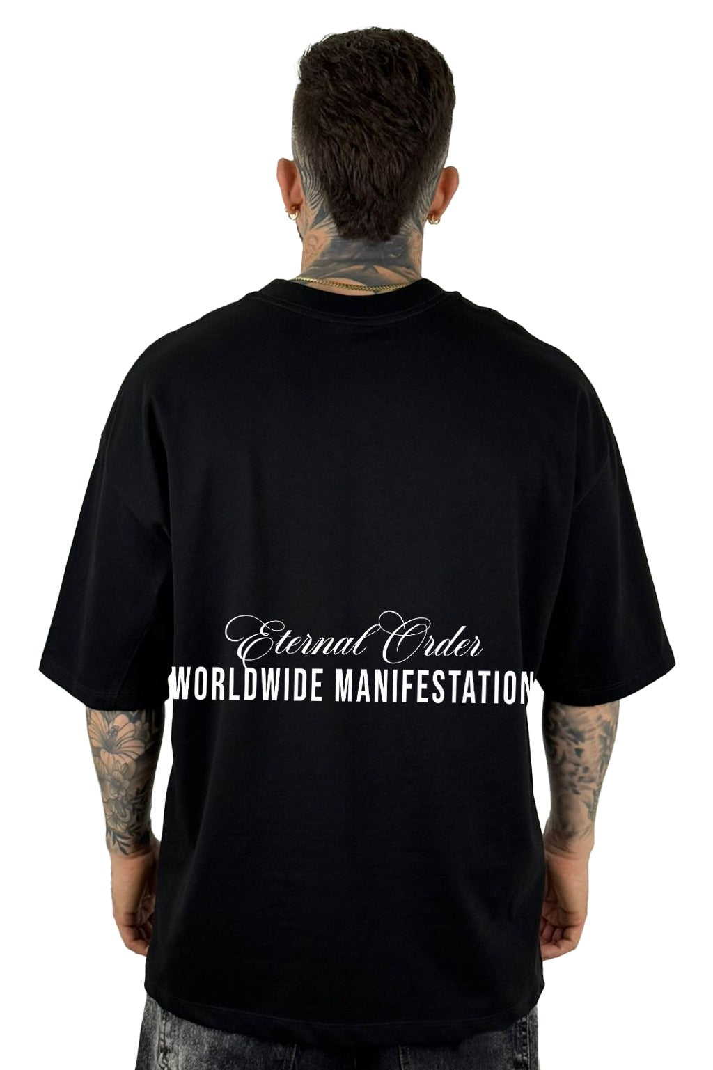 Oversize Negra Eternal Order MMXXV Alto Gramaje