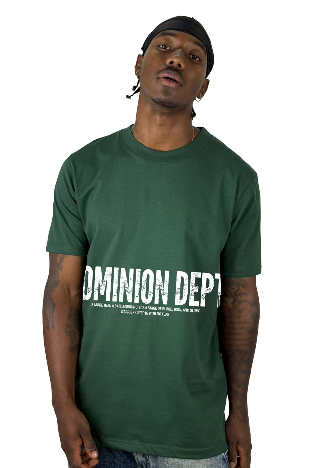Camiseta Verde Dominion Dept Alto Gramaje
