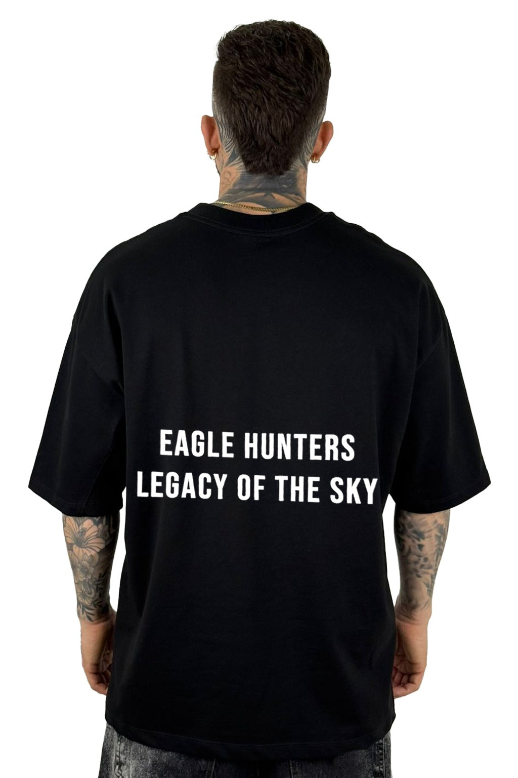 Oversize Negra Anger Alto Gramaje