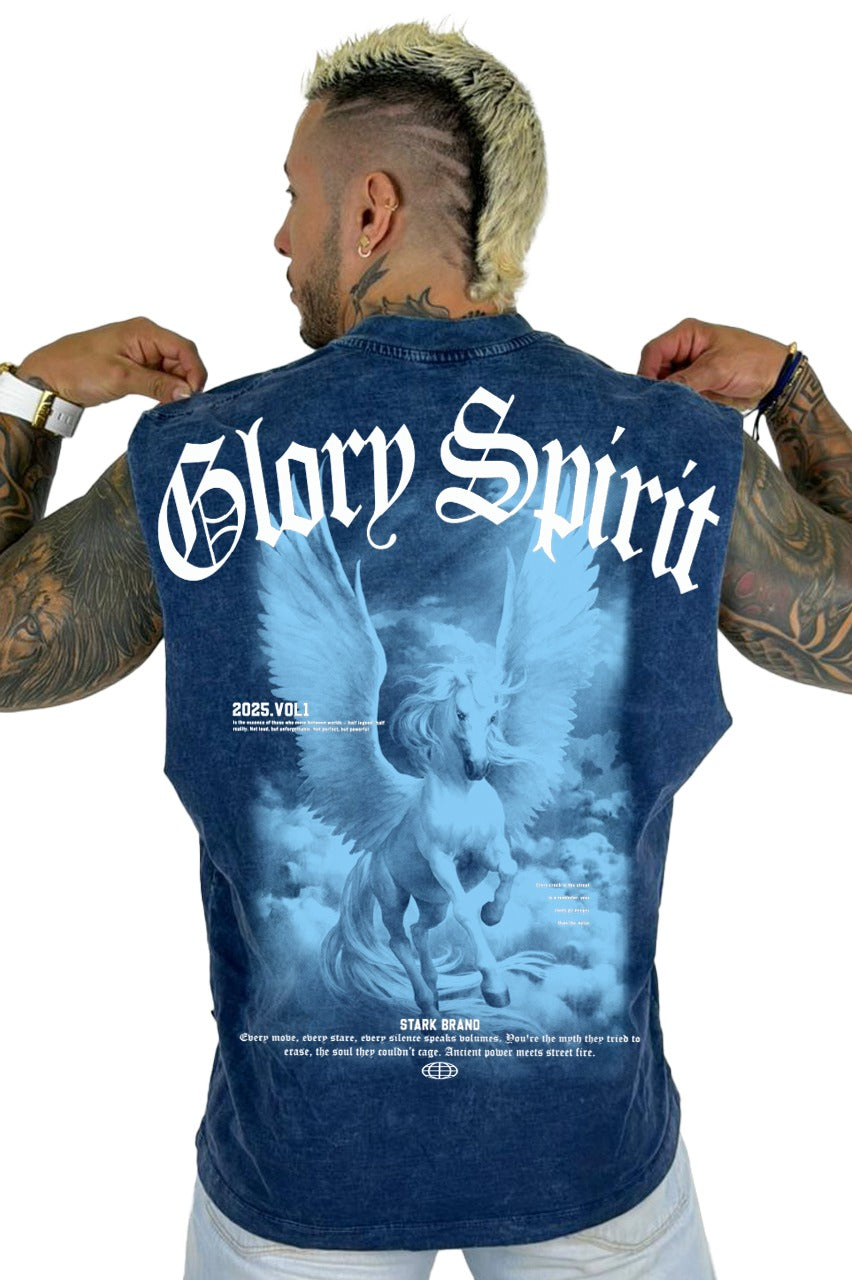 Camisilla Azul Sky Glory Spirit