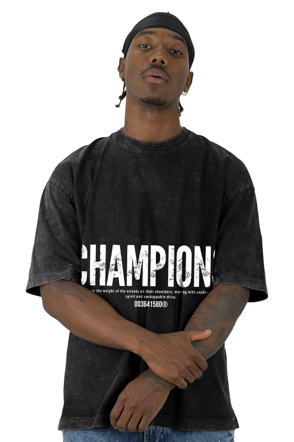 Oversize Sky Negra Champions