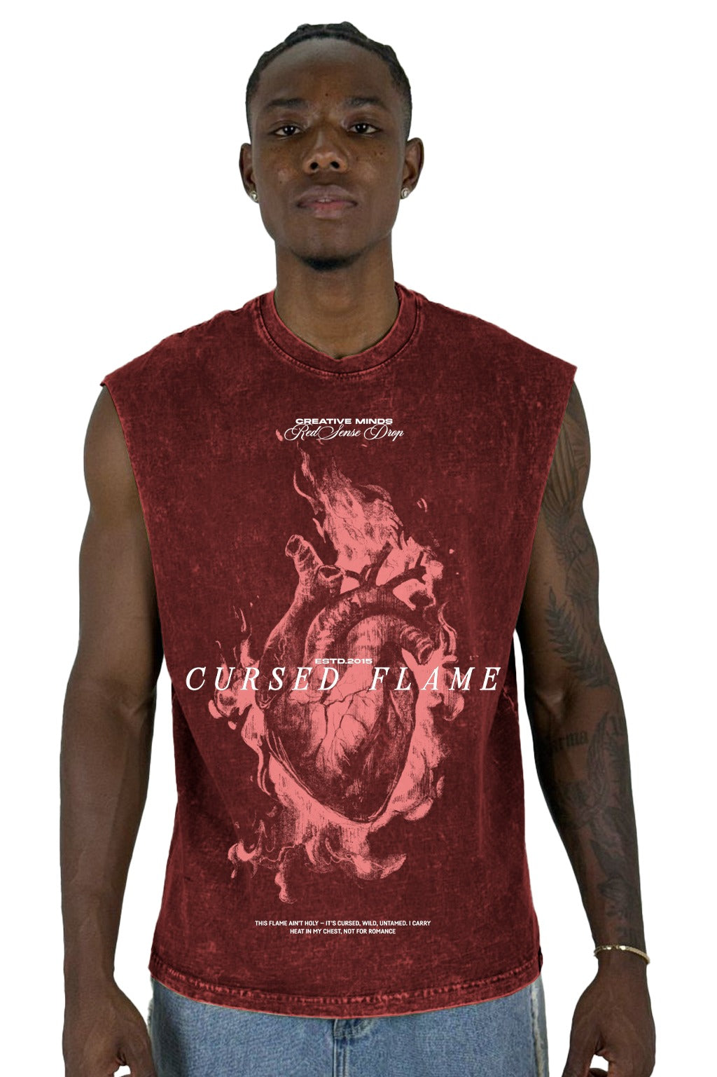 Camisilla sky Vino Tinto Cursed Flame