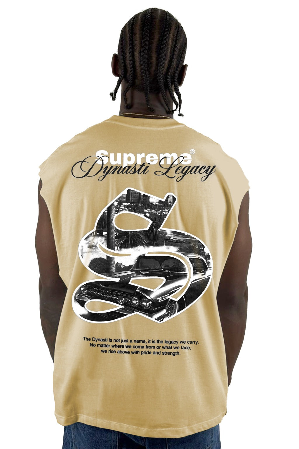 Camisilla Beige Supreme Dynasti Legacy Alto Gramaje