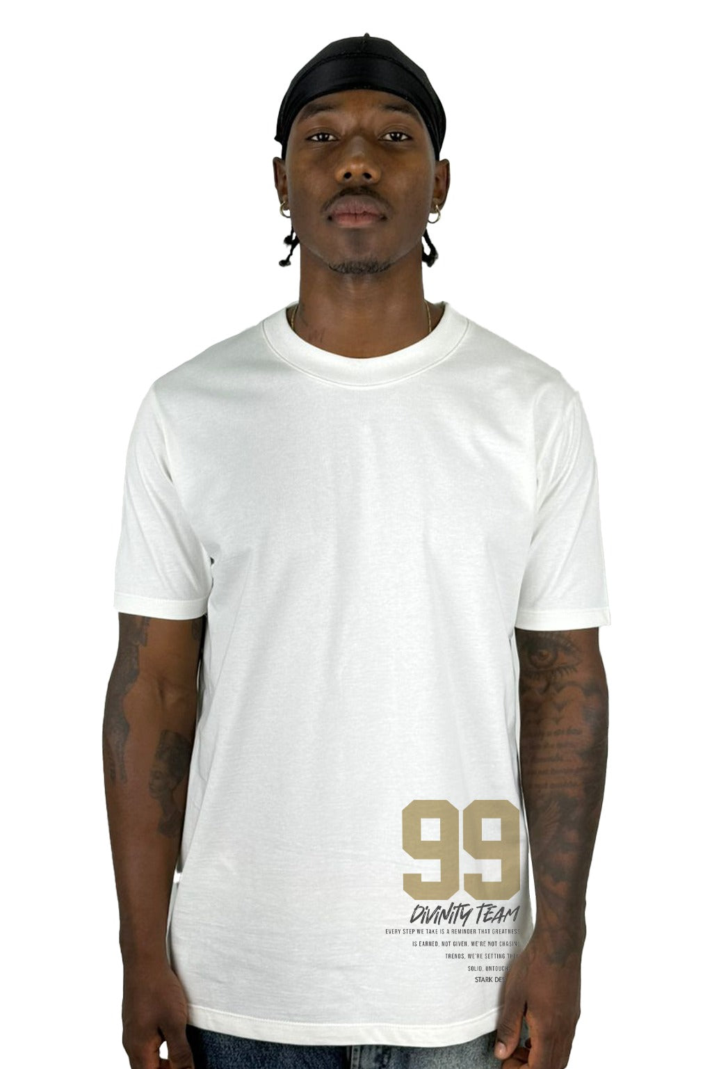 Camiseta Color Crudo Divinity Dream 99 Alto Gramaje