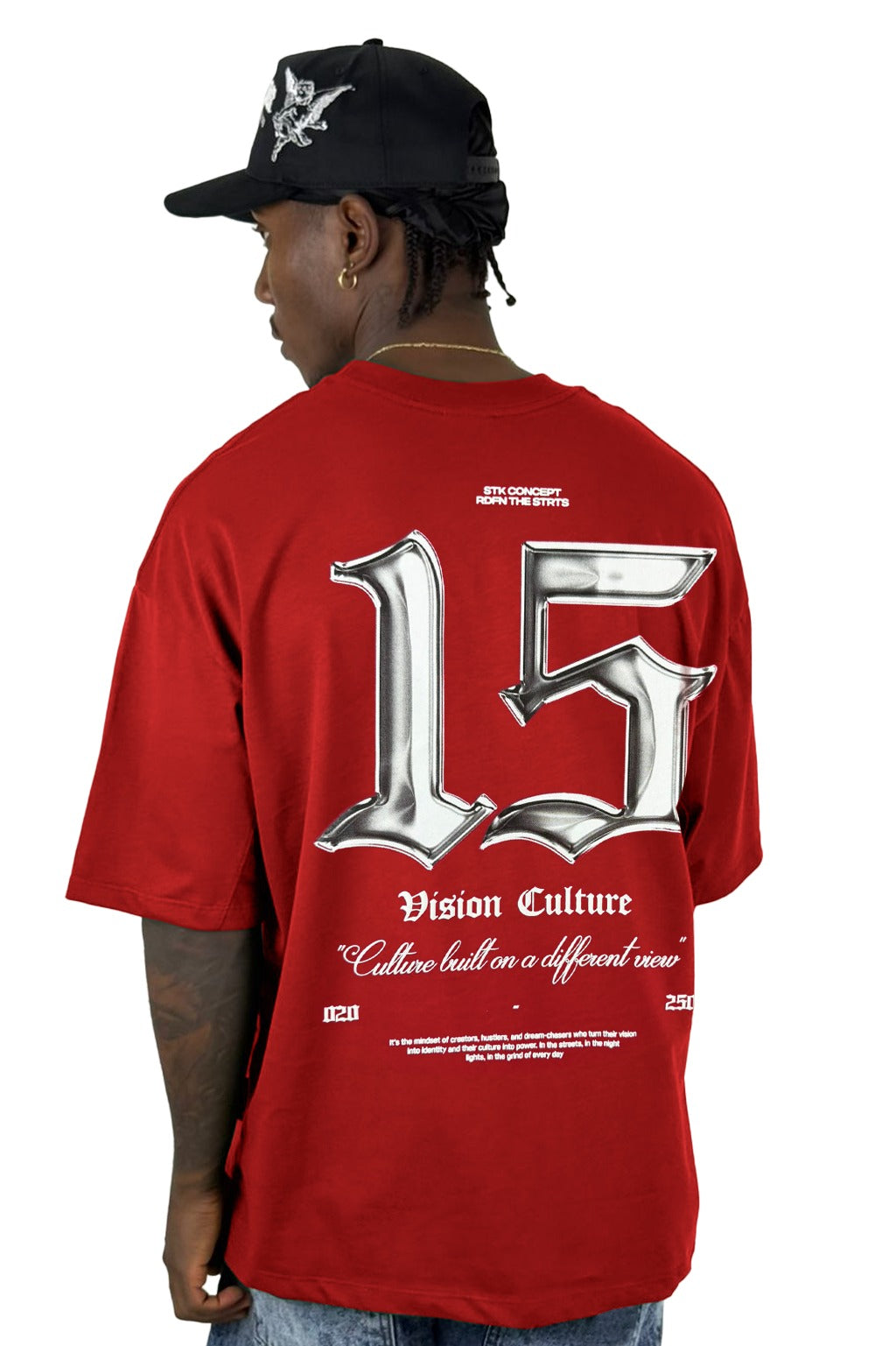 Oversize Roja 15 Vision Culture Alto Gramaje