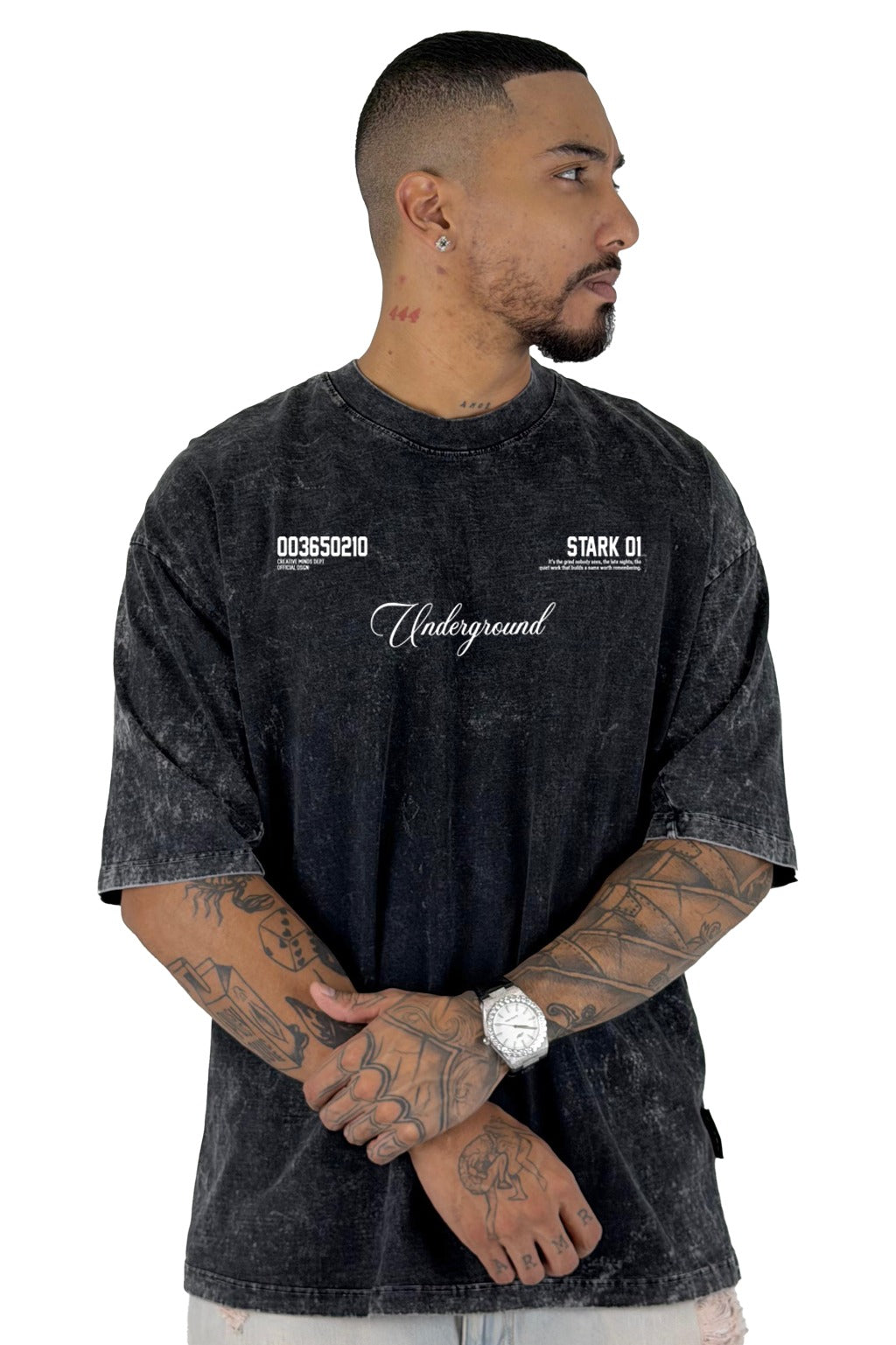 Oversize sky Negra Underground alto gramaje