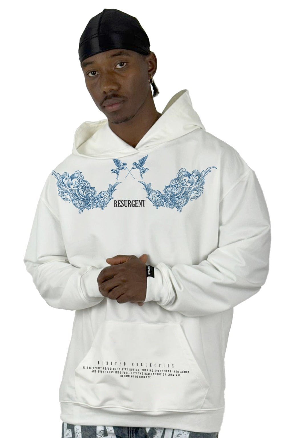 Buzo Capucha Color Crudo Resurgent