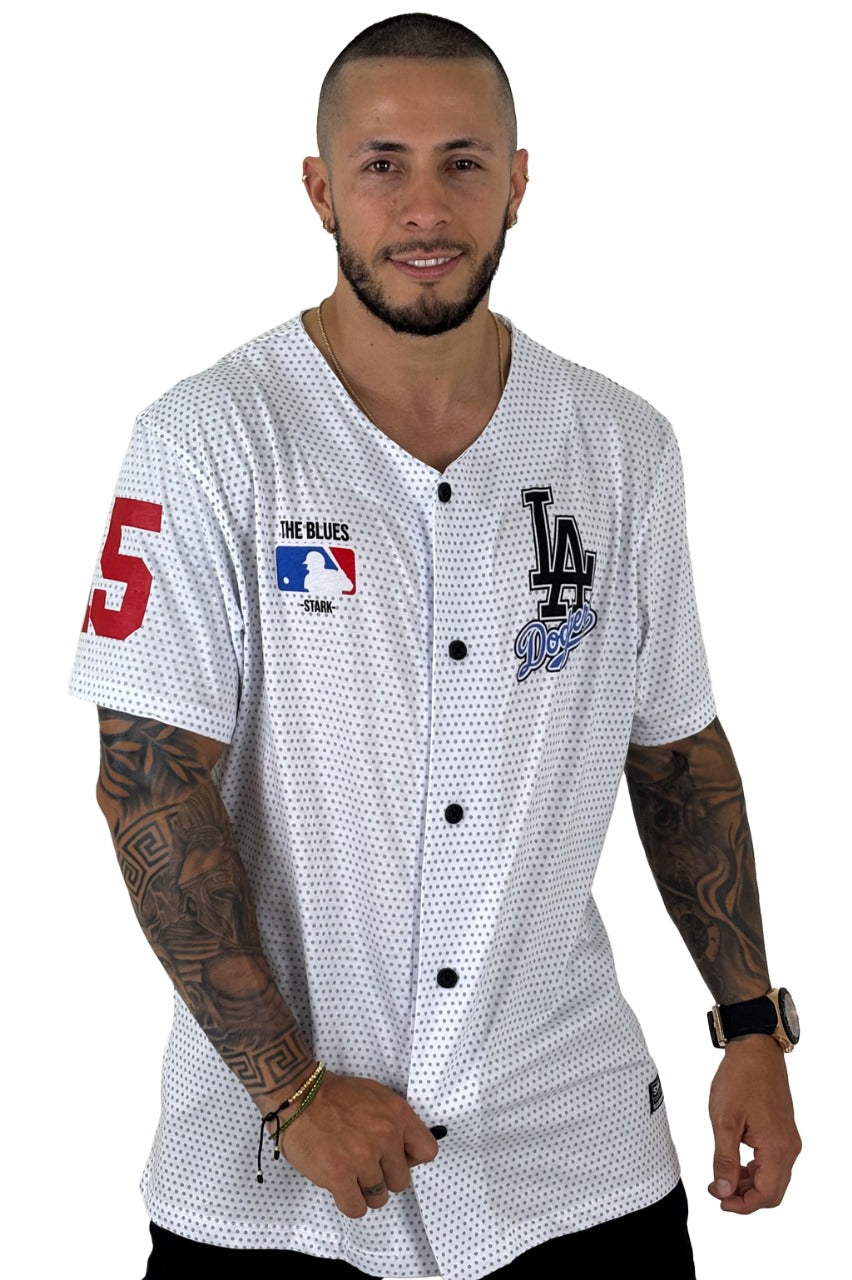 Beisbolera Blanca LA Puntos