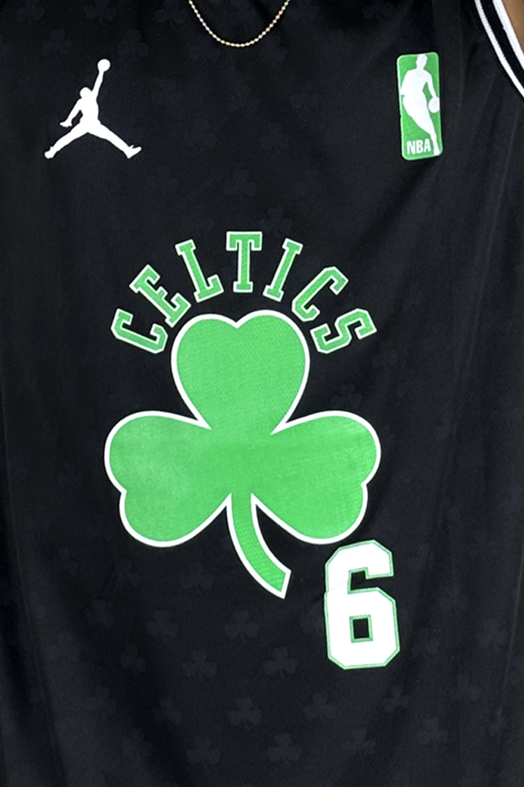 Camisilla Negra Celtics 6