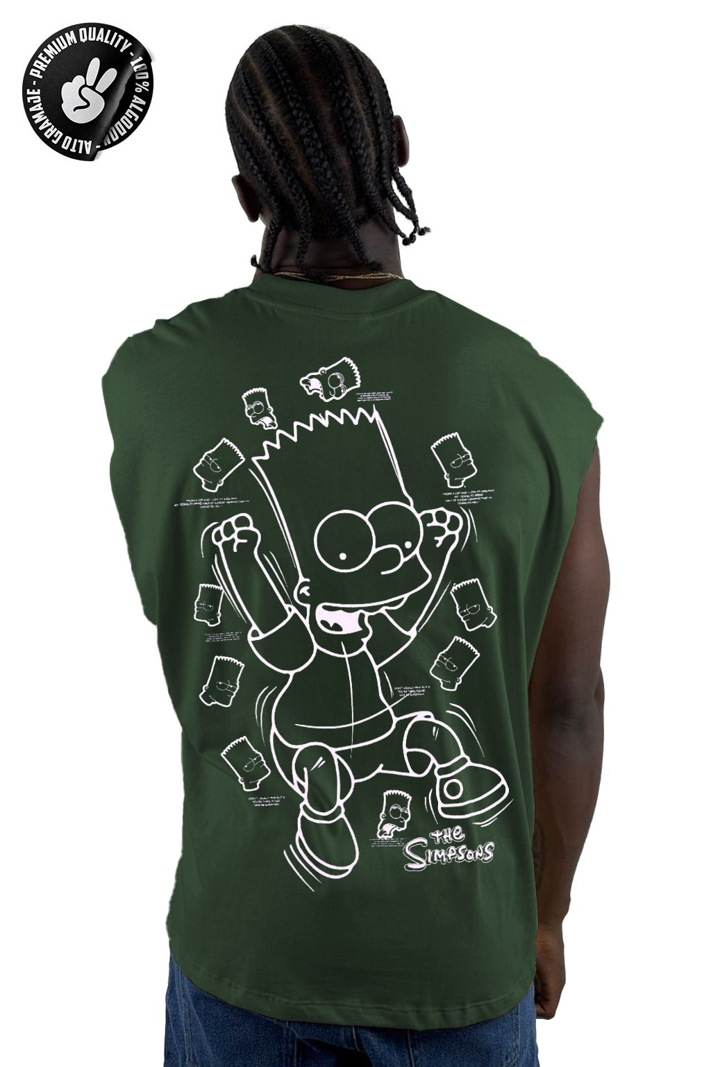 Camisilla verde botella brt Alto Gramaje