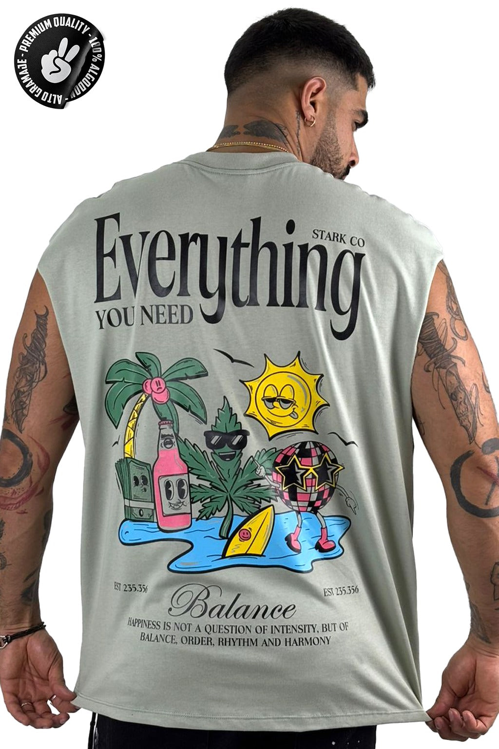 Camisilla Everything Alto Gramaje