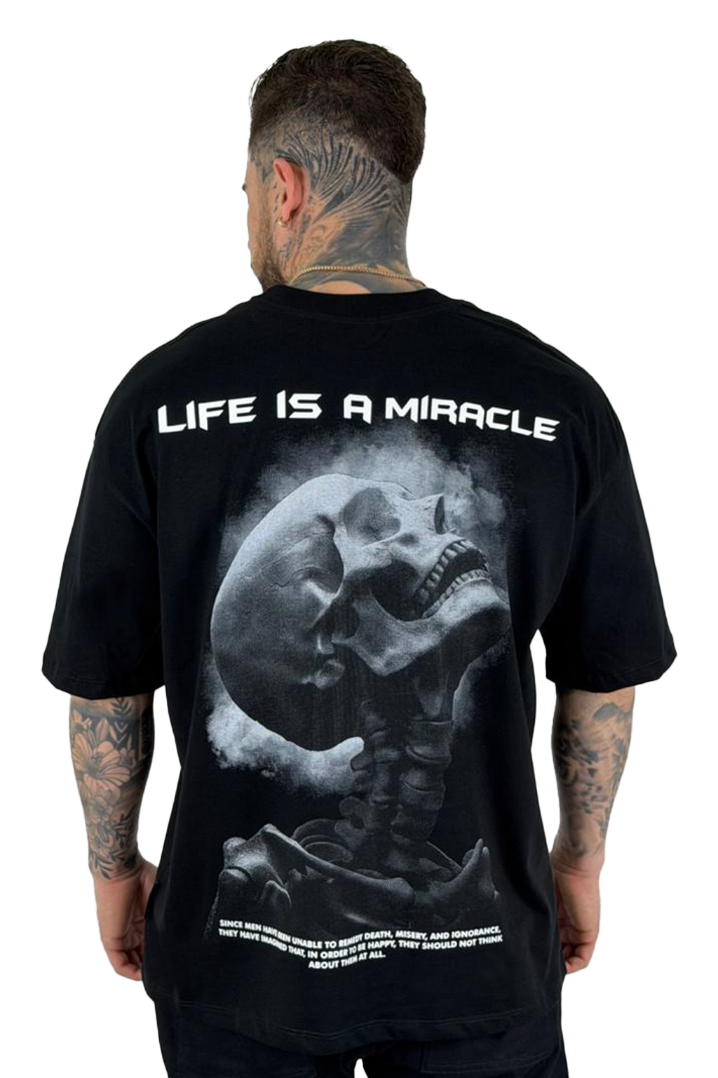 Oversize negro life is a miracle