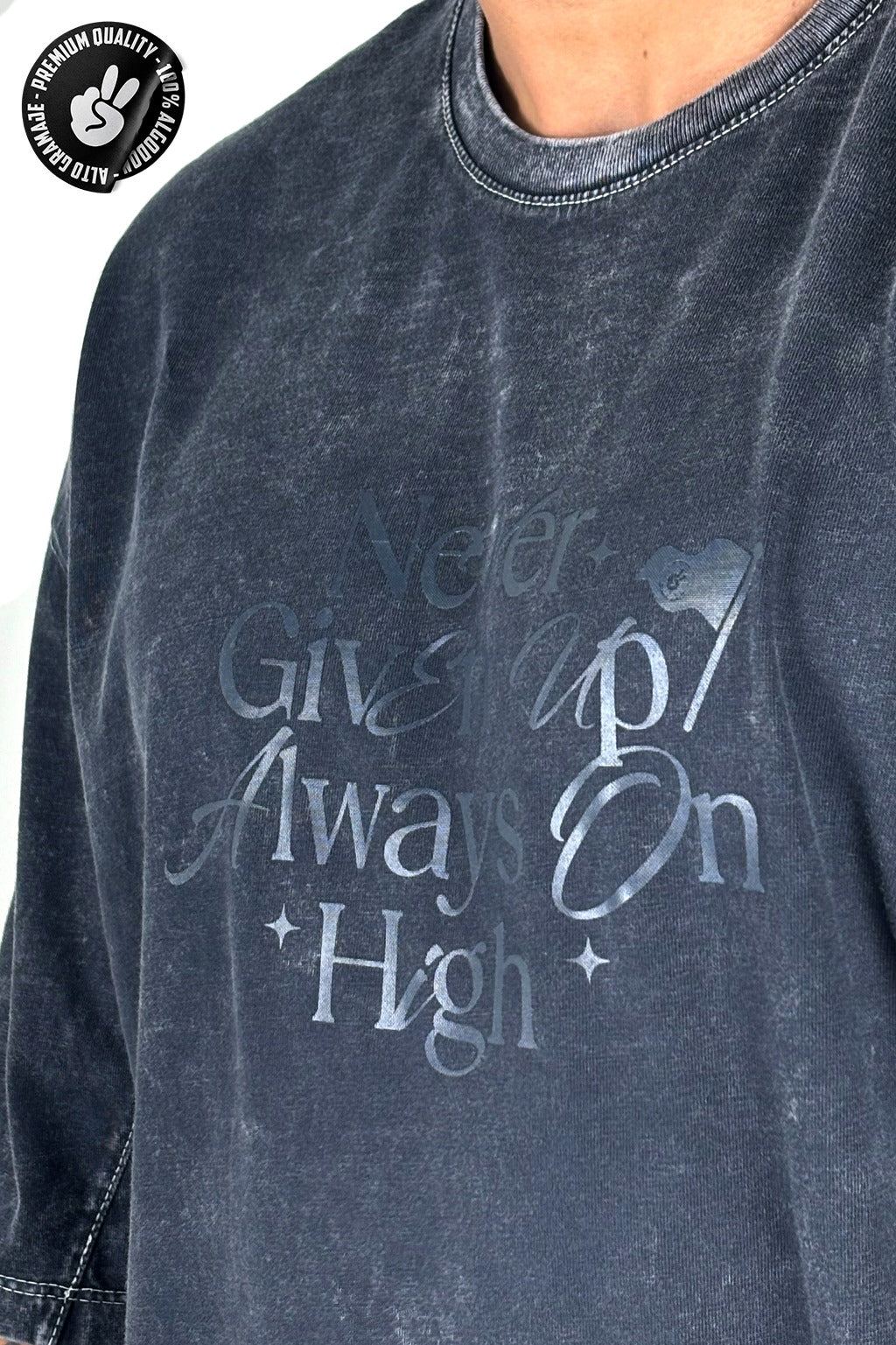 Oversize Negra Alto Gramaje Never Given SKY