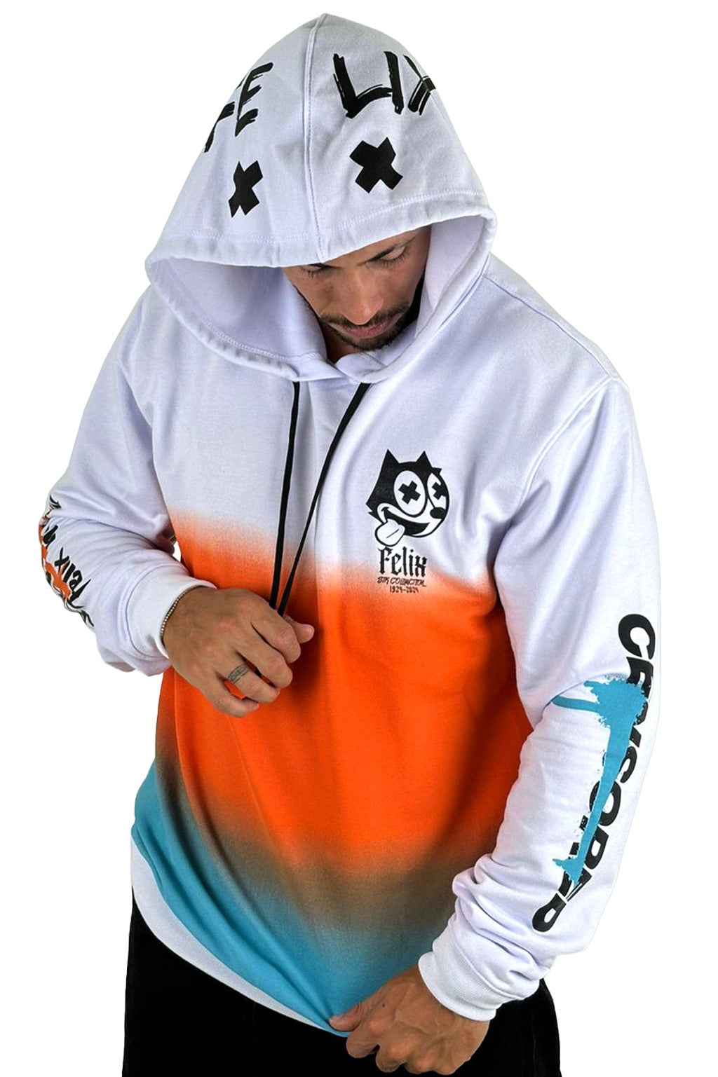 Buzo Capucha Difuminado Felix