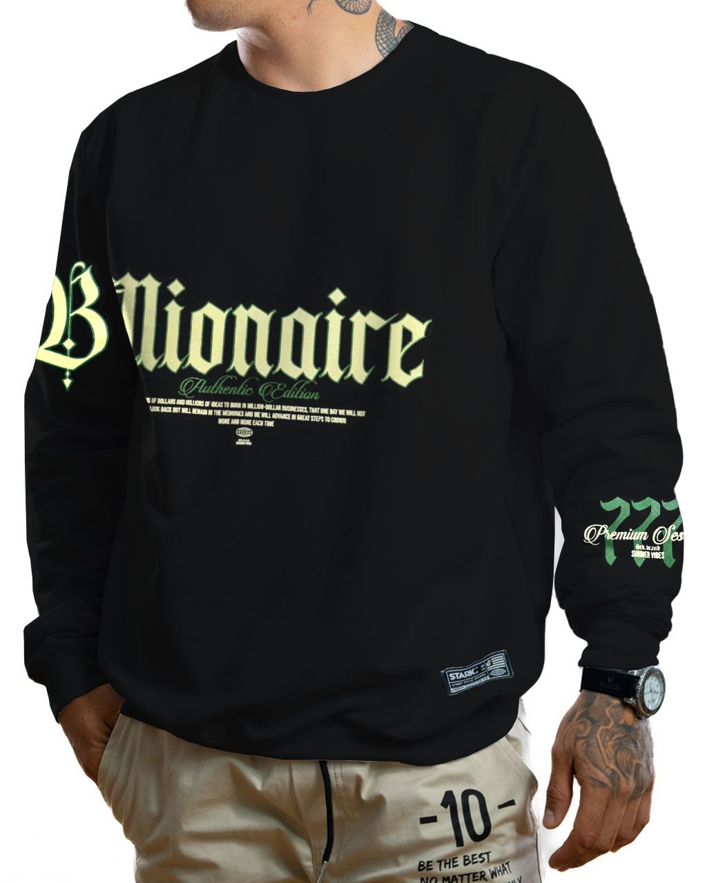 Buzo Negro Billionaire