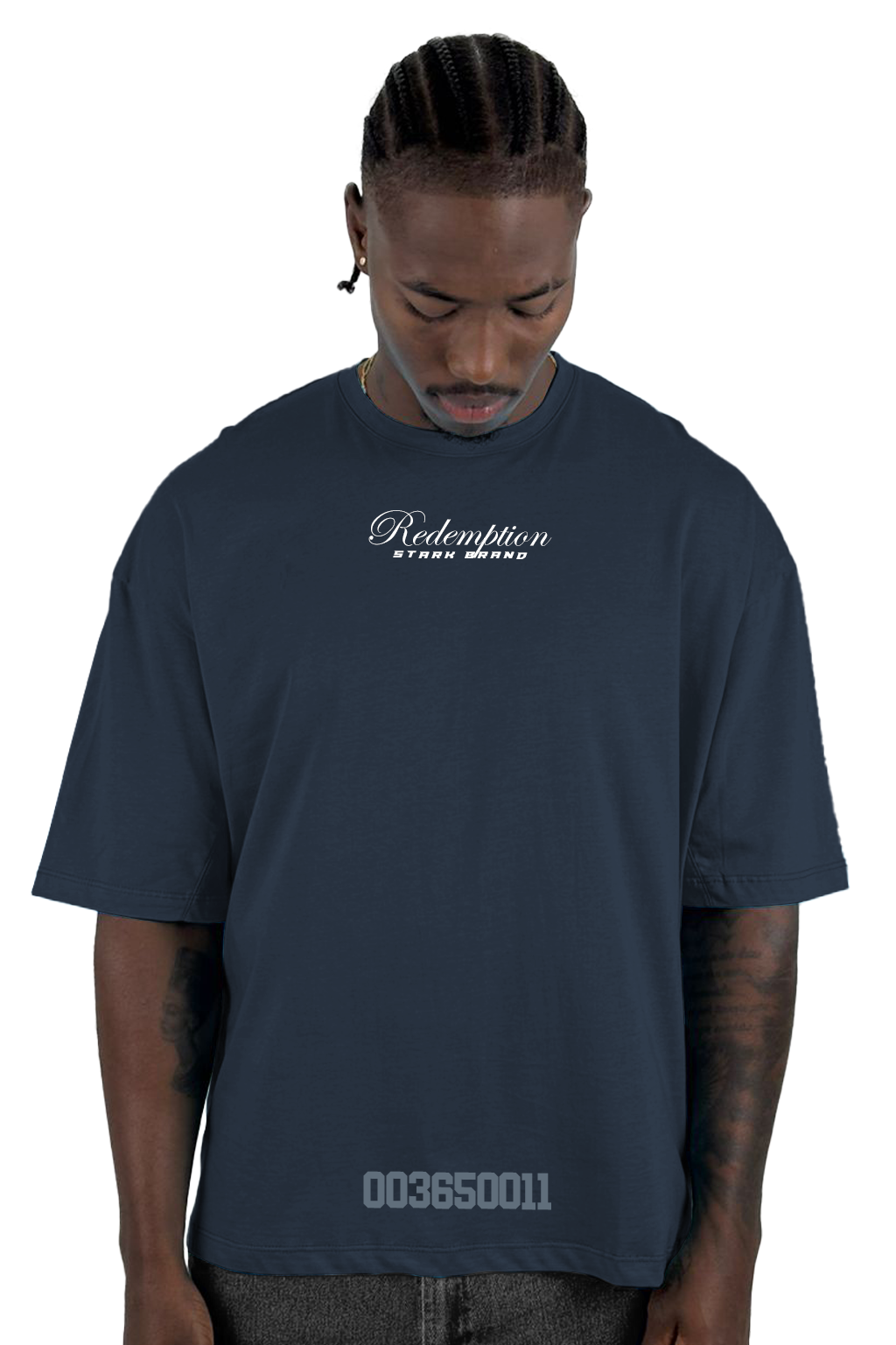 Oversize Azul Redemption Alto Gramaje