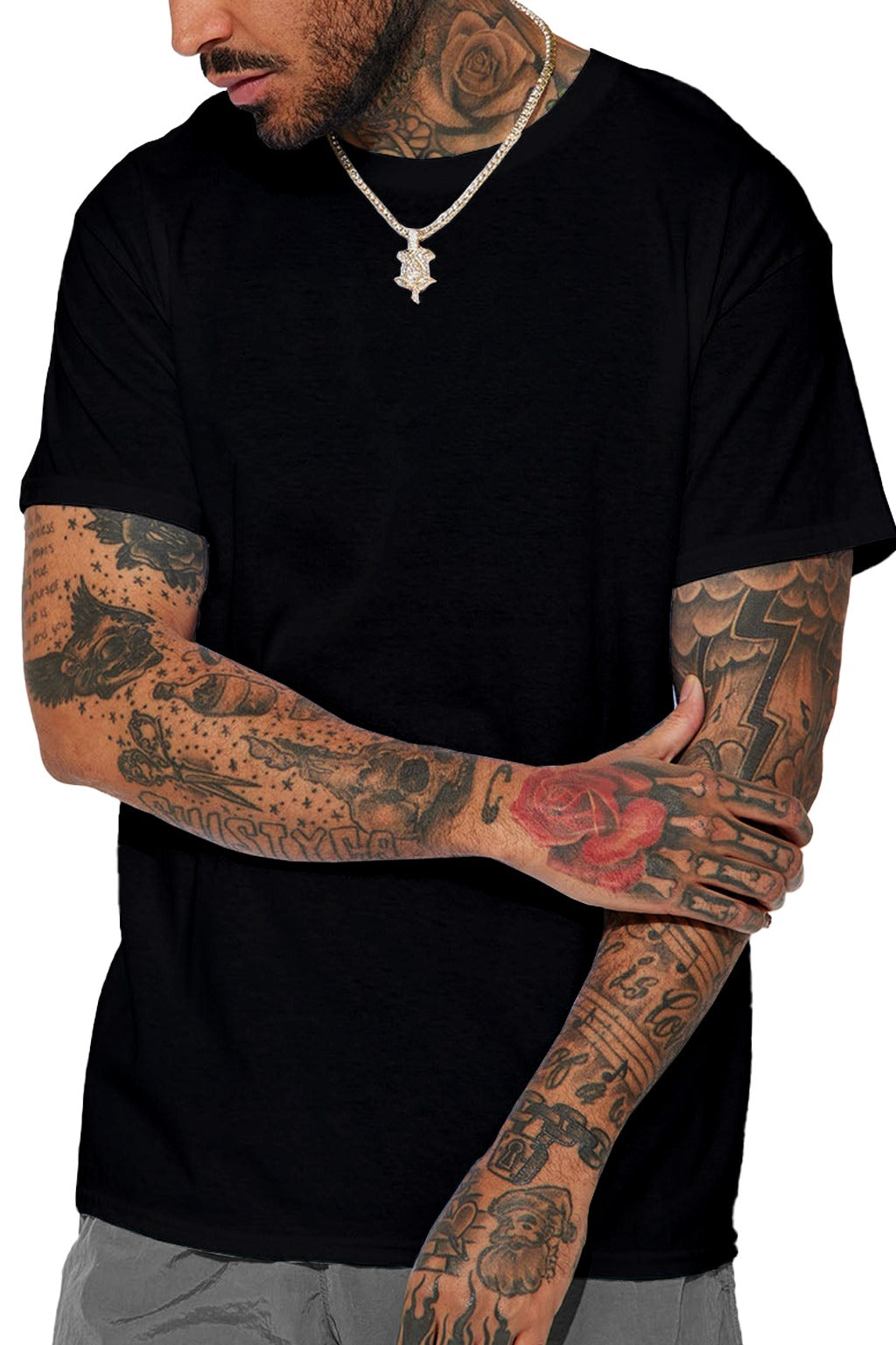 Basica Negra Alto Gramaje costura