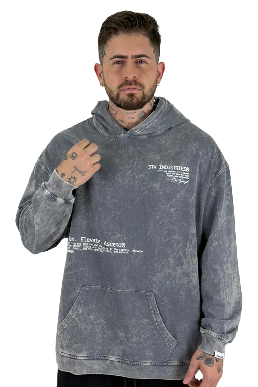 Buzo gris sky stk industries