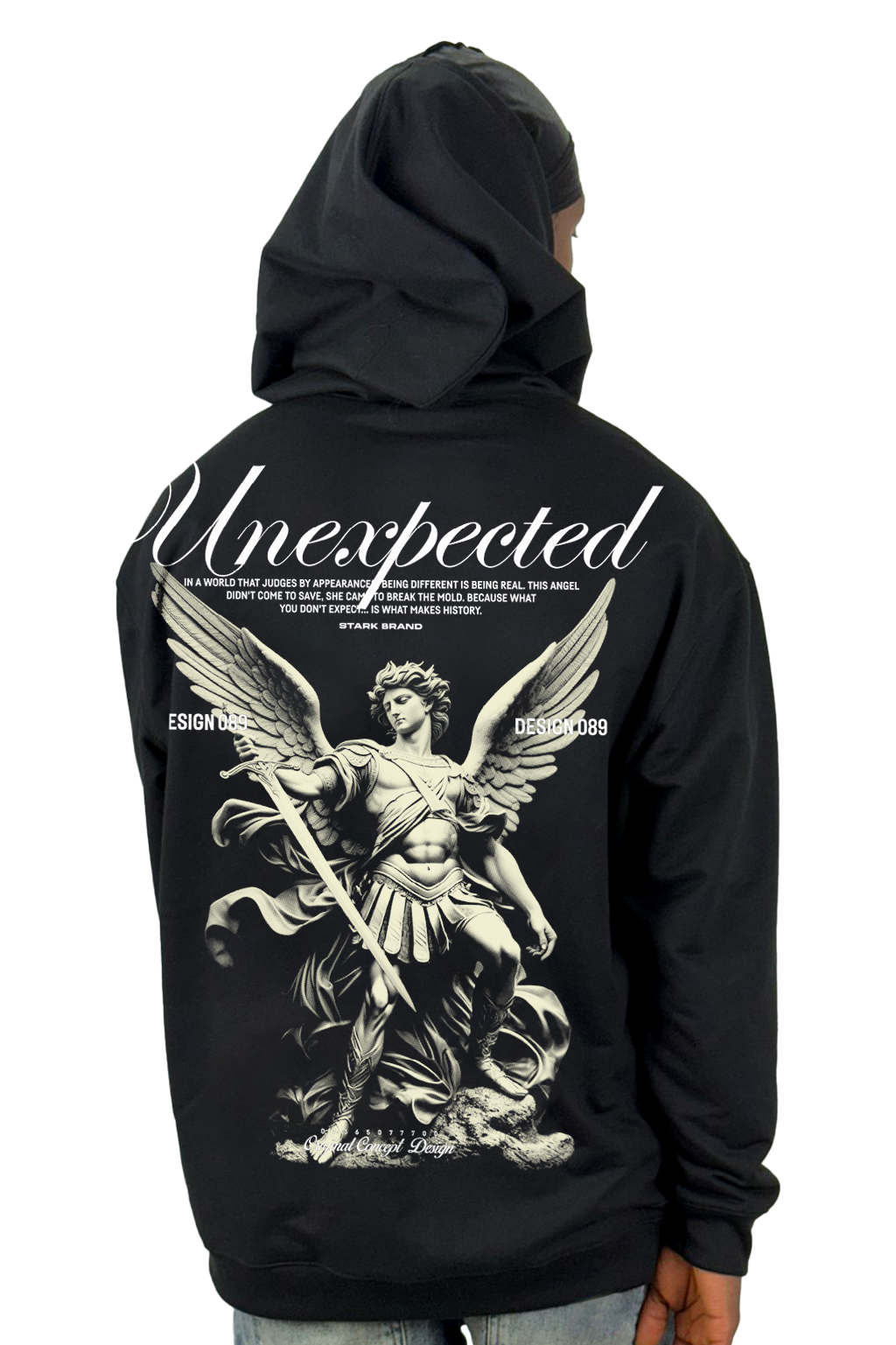 Buzo Capucha Negro Unexpected