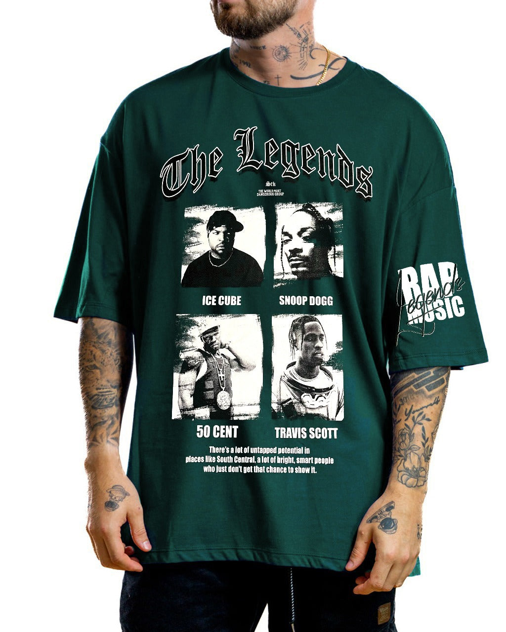 Oversize Verde Botella The Legends