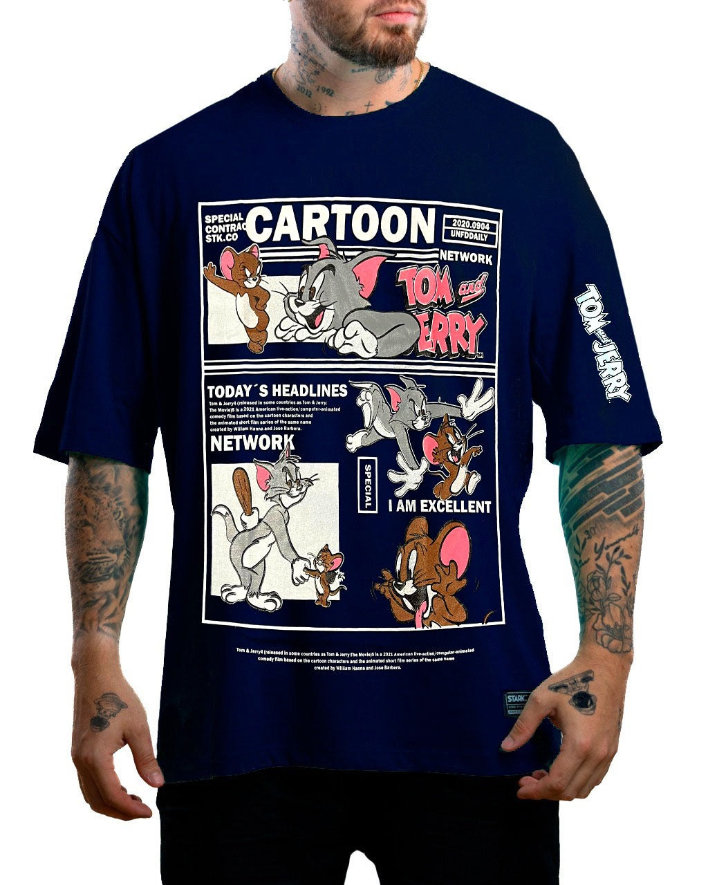 Oversize turqui cartoon tom