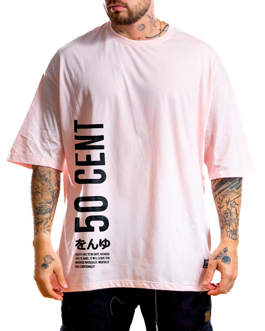 Oversize Rosada 50 Cent