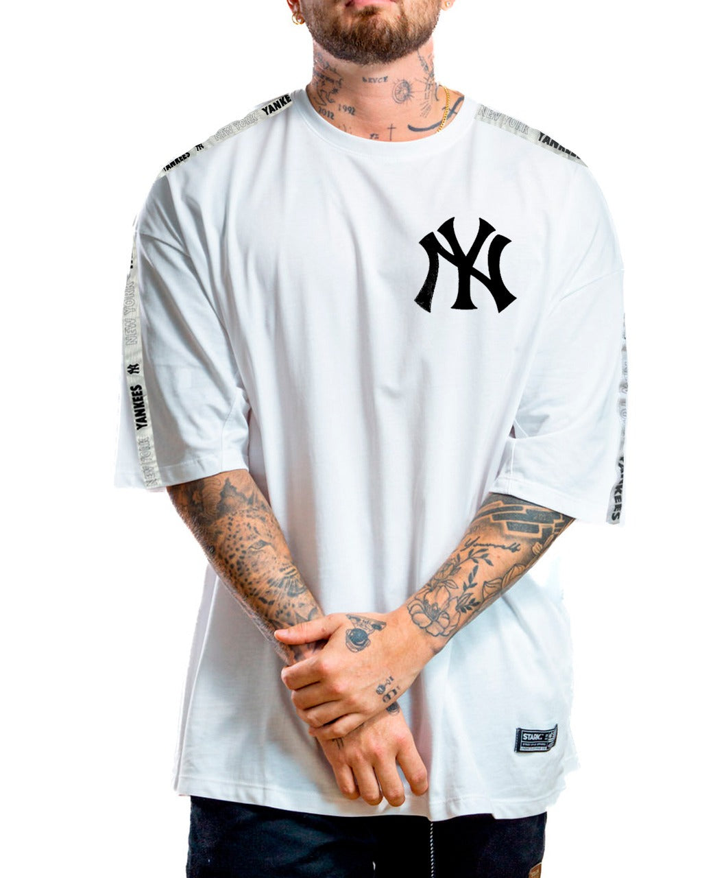 Oversize Blanca Yankee Cintas