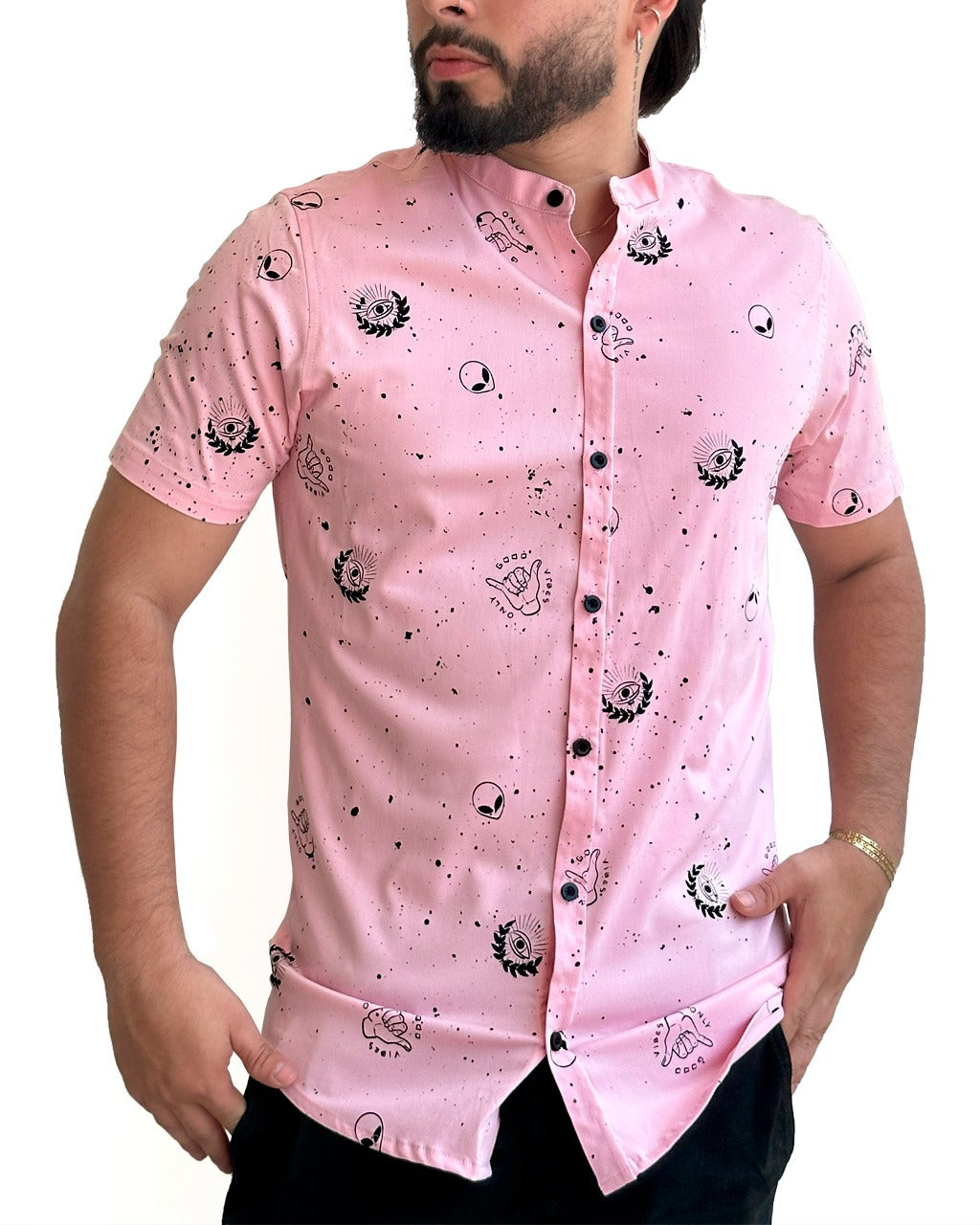 Camisa Rosada Ovni
