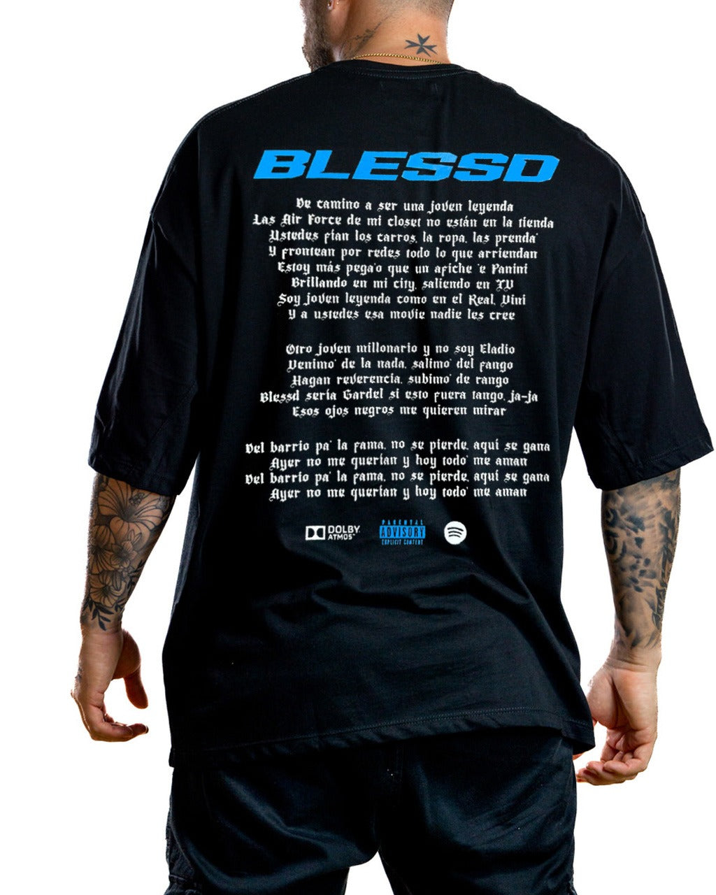 Oversize negra blessed