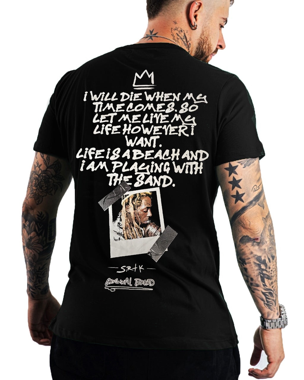 Camiseta negra lil wayne