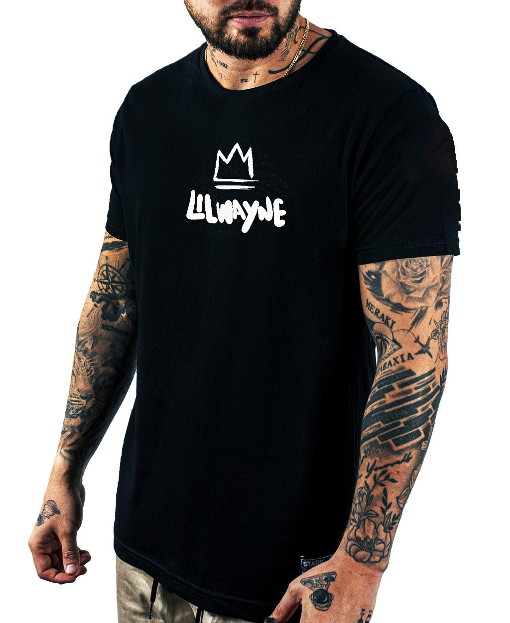 Camiseta negra lil wayne
