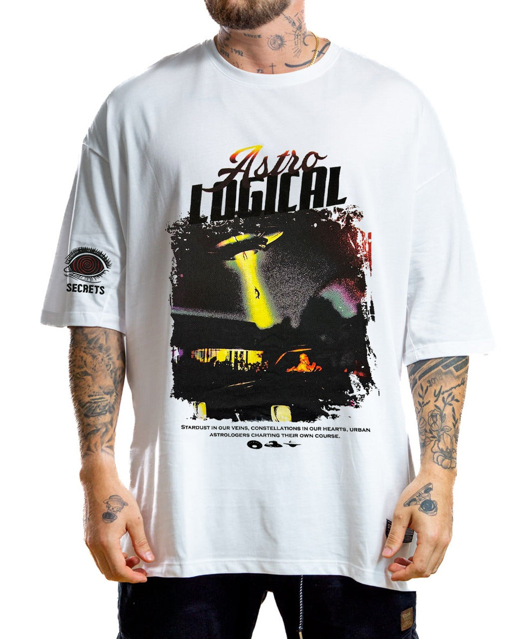 Oversize blanca astro logical