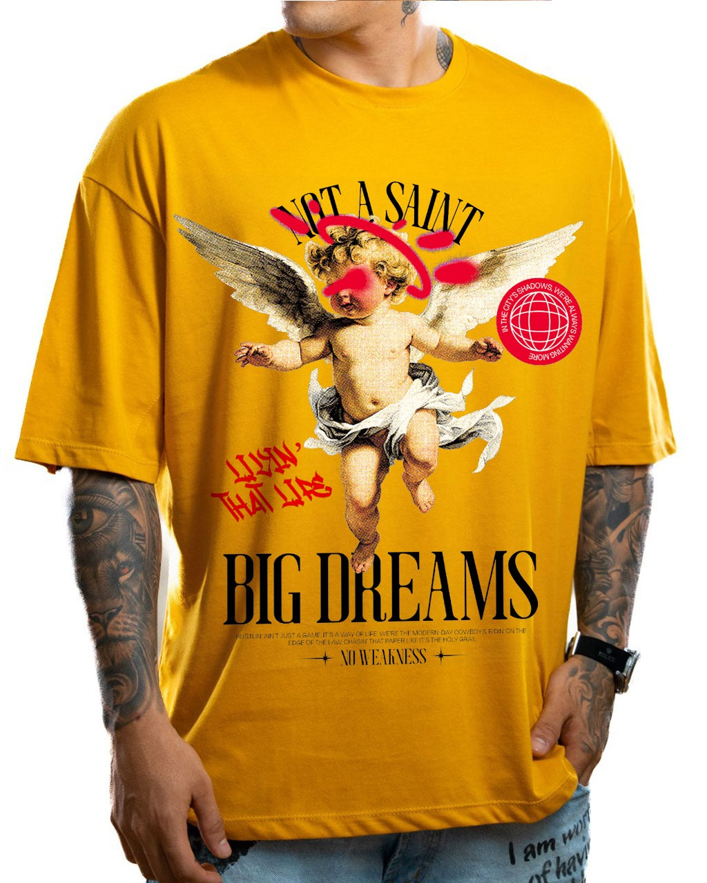 Oversize mostaza big dreams