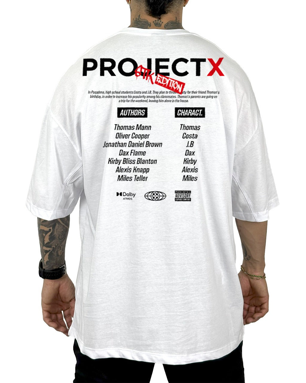 Oversize blanca american pie