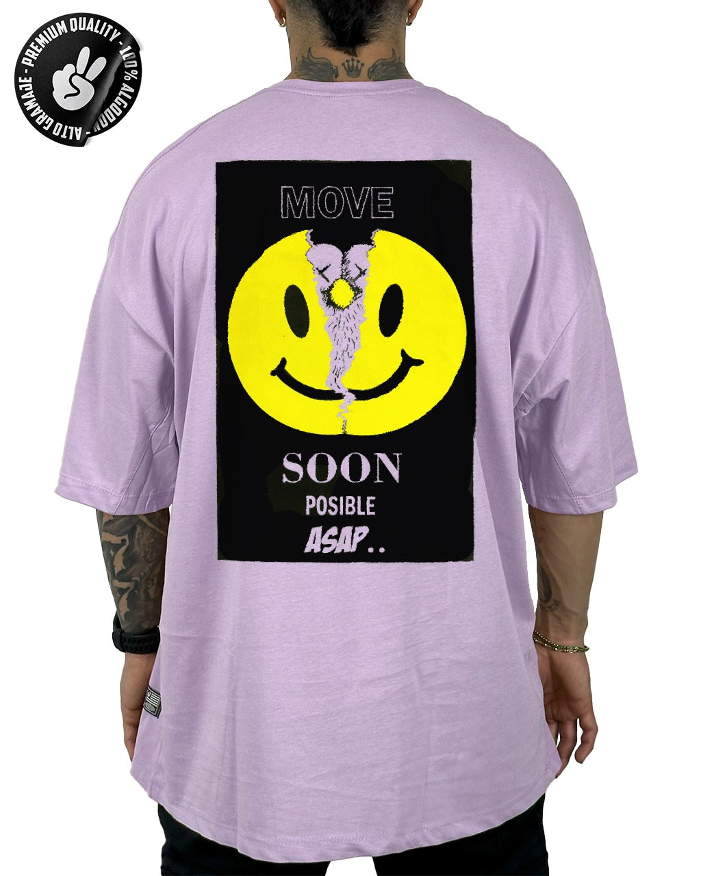 Oversize lila move Alto Gramaje