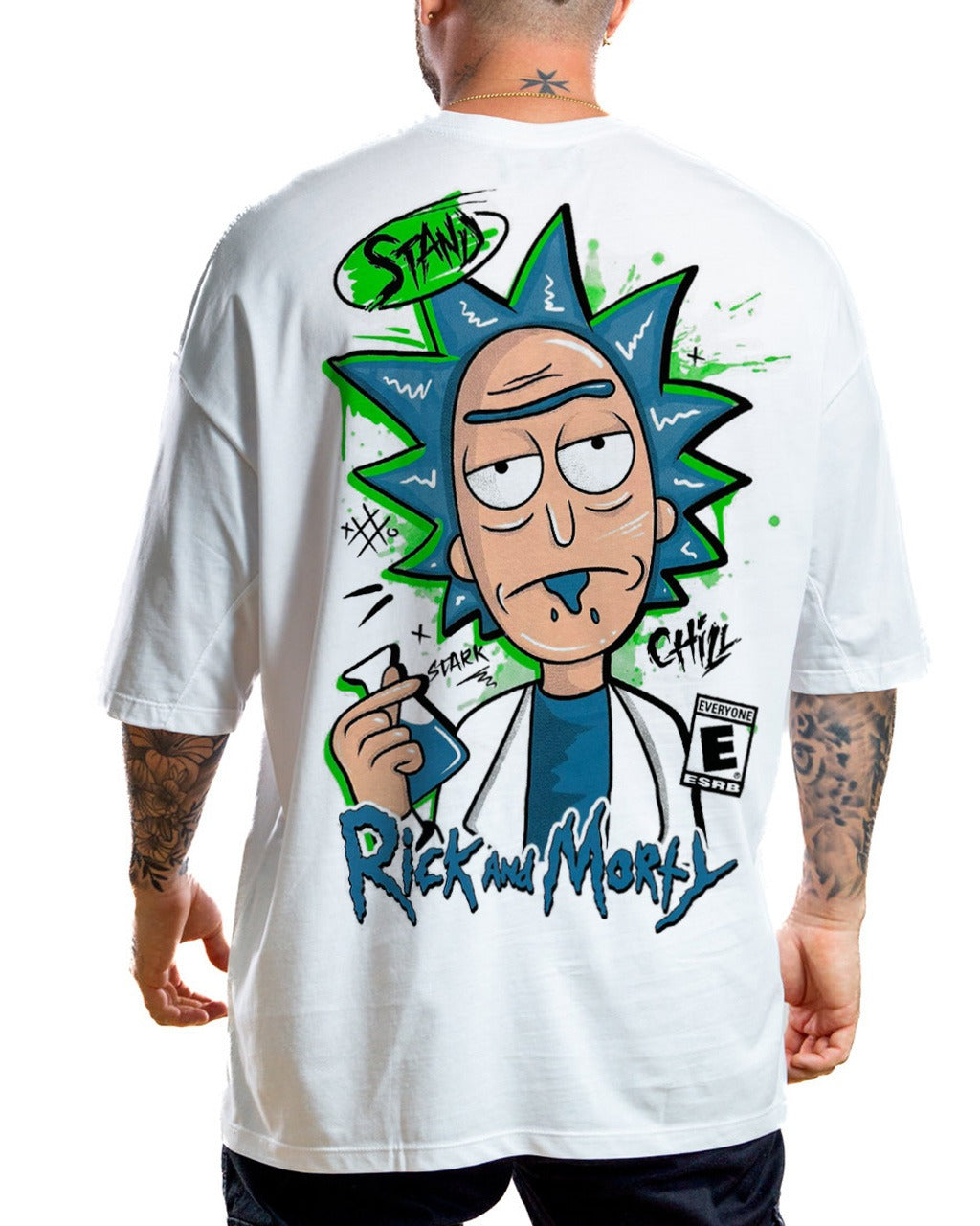 Oversize blanco rick stand