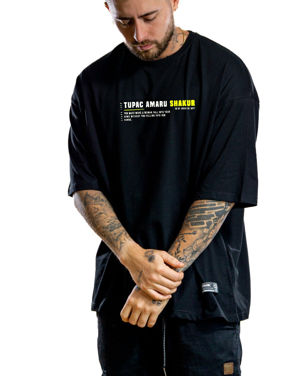 Oversize negra TUPAC SHAK