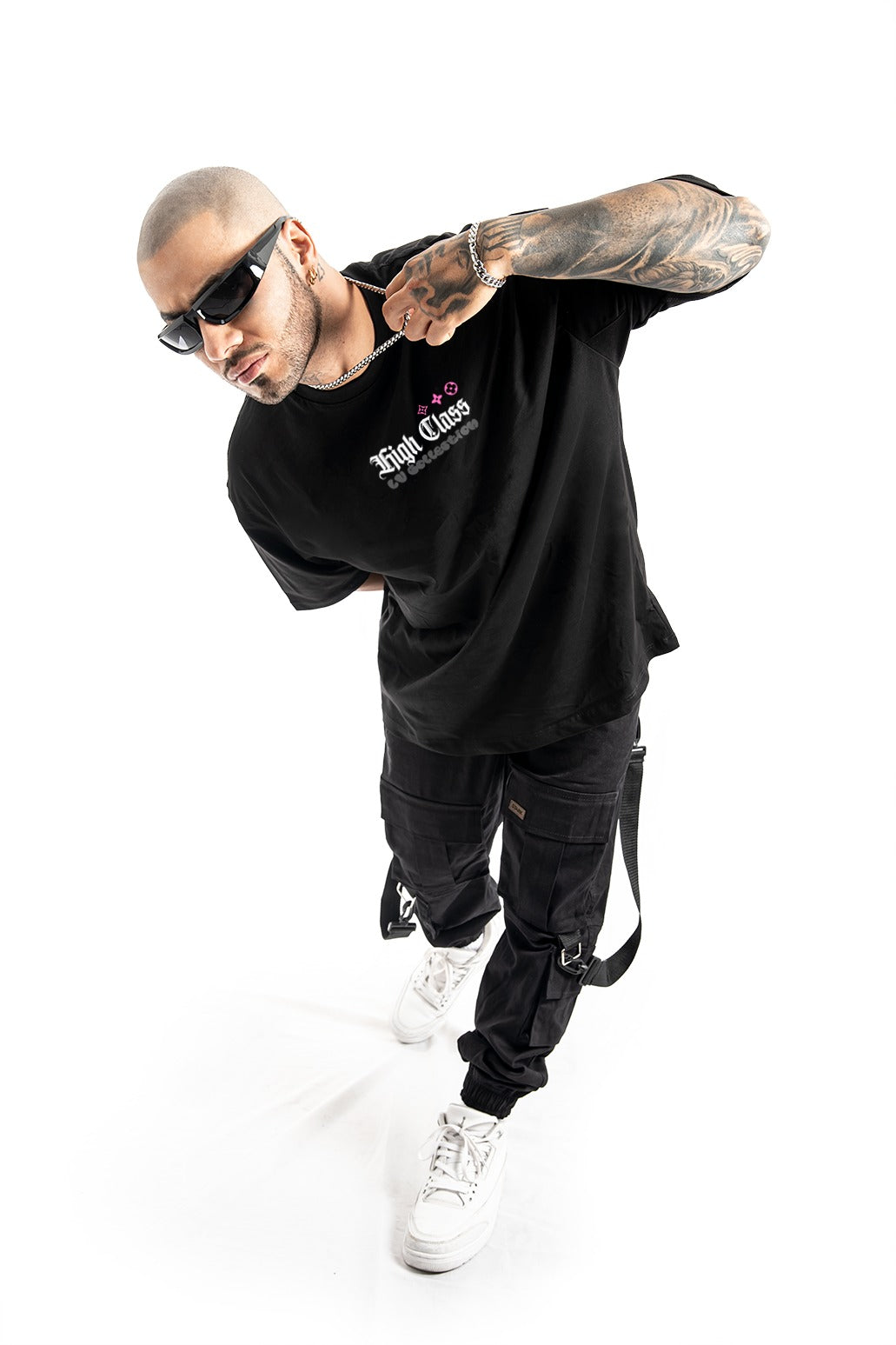 Oversize Negra High Class