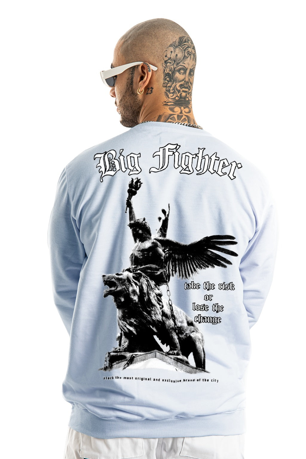 Buzo blanco Big Fighter