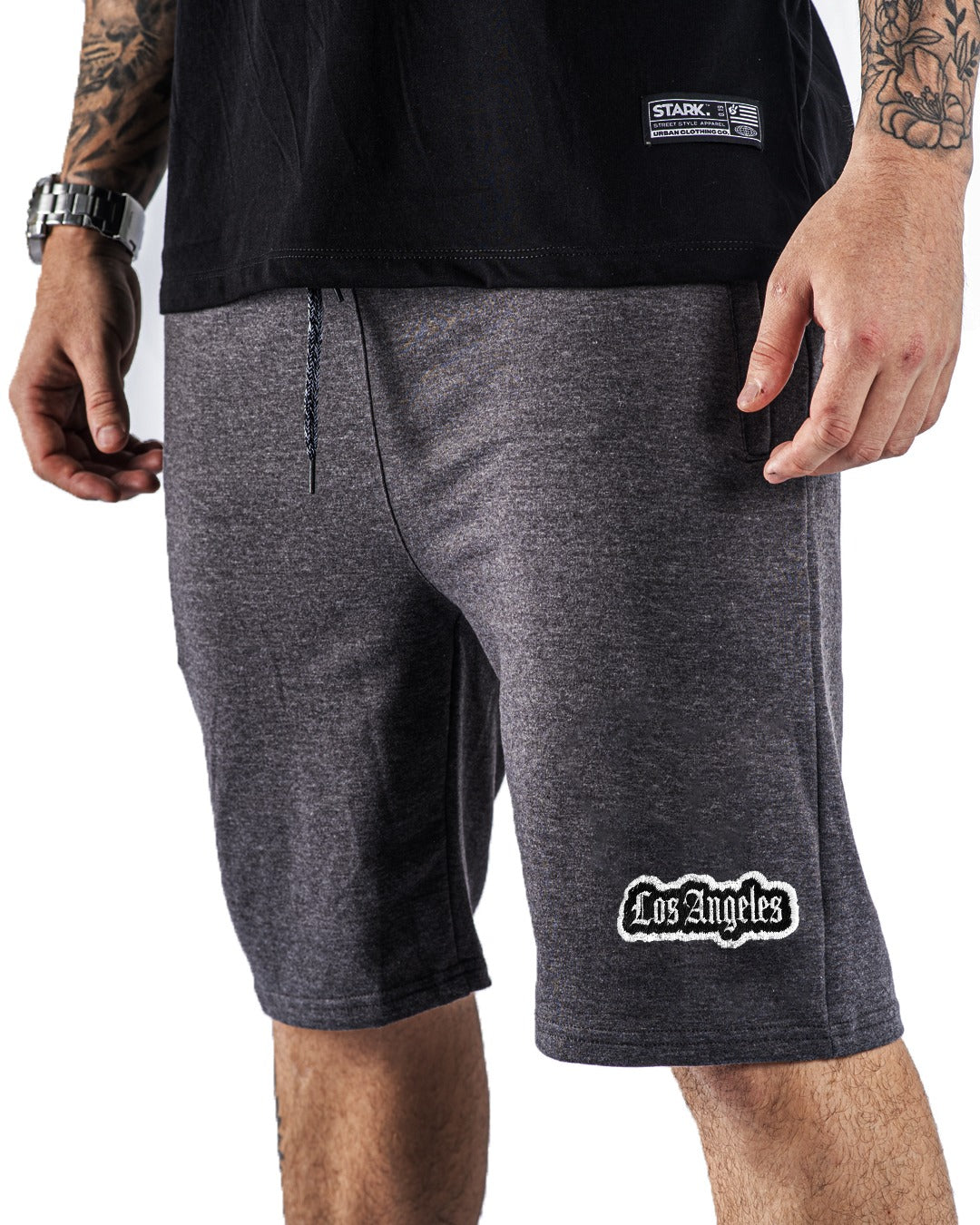 PANTALONETA GRIS LOS ANGELES