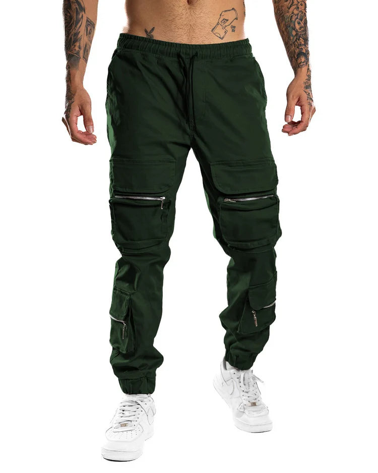 XM Jogger Camuflado verde militar cierres