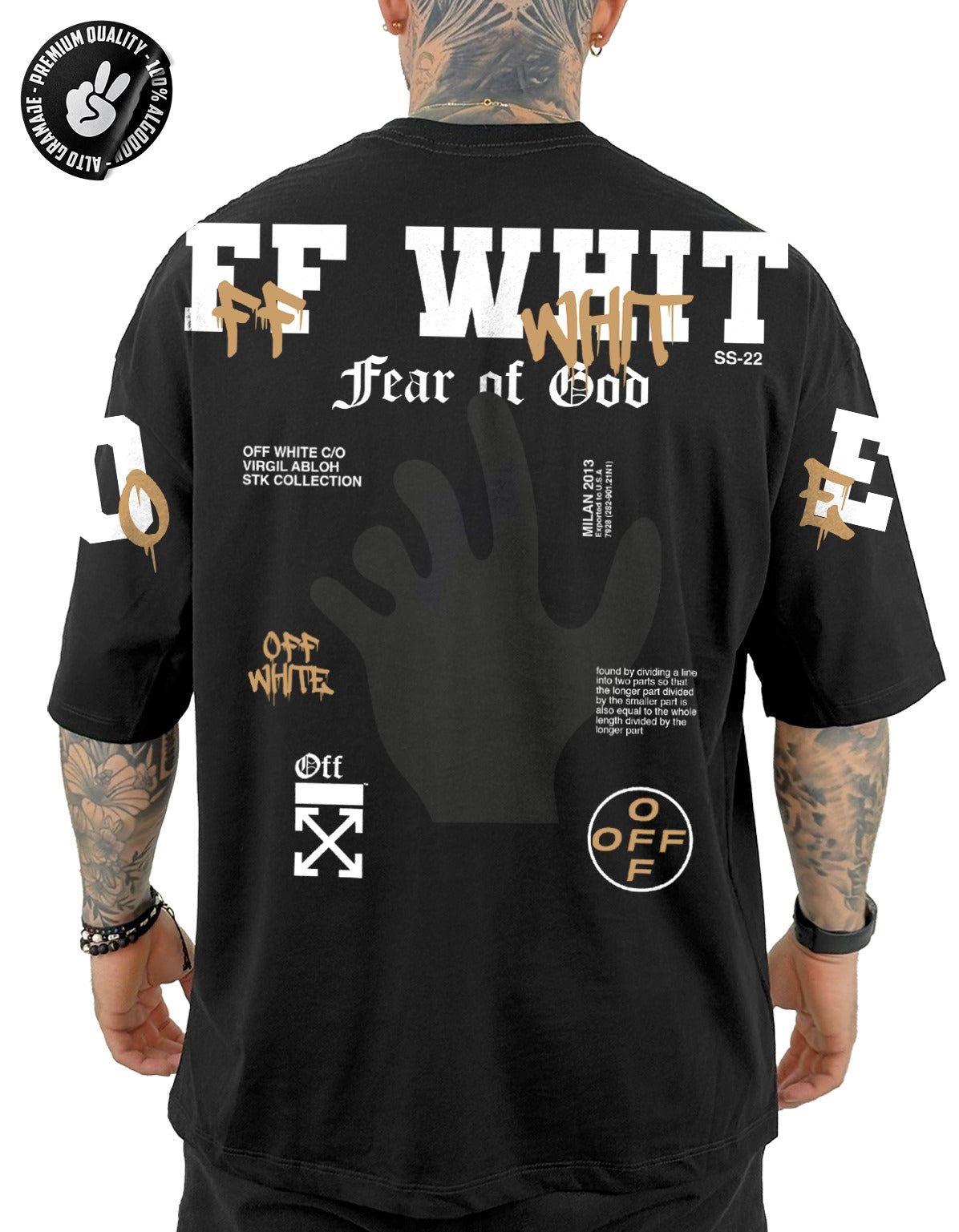 Oversize alto gramaje hands off