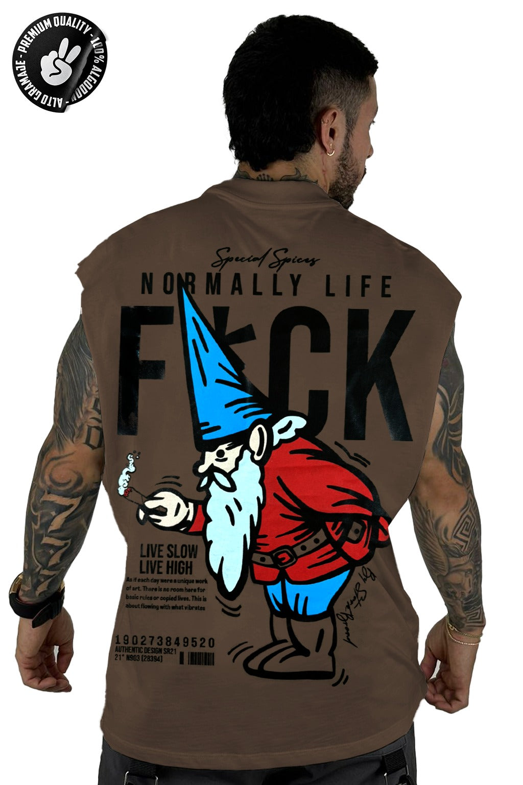 Camisilla Alto Gramaje live high