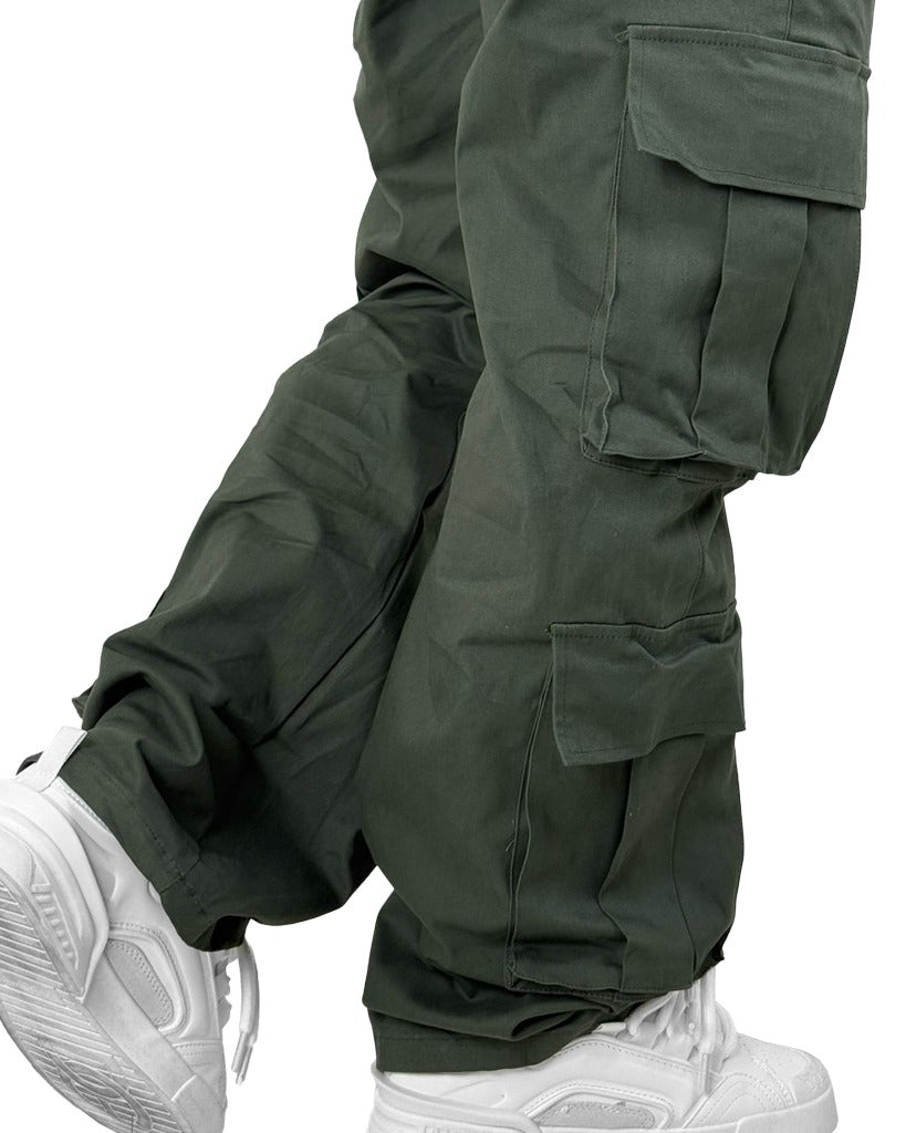 Jogger Baggy Verde Militar