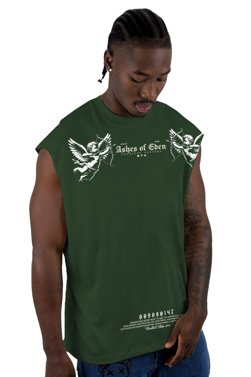 Camisilla Verde Ashes Of Eden Alto Gramaje