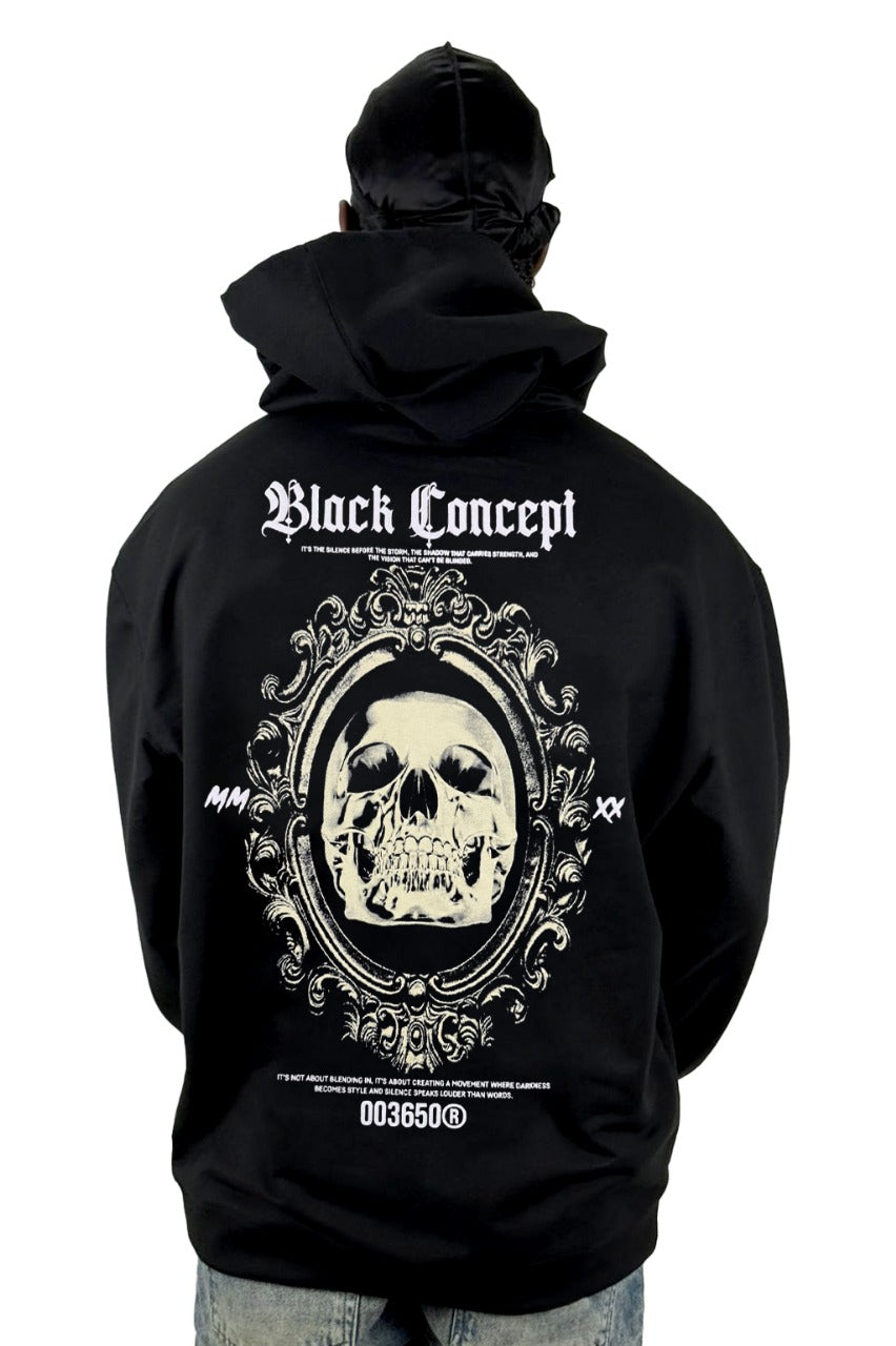 Buzo Capucha Negro black comcept