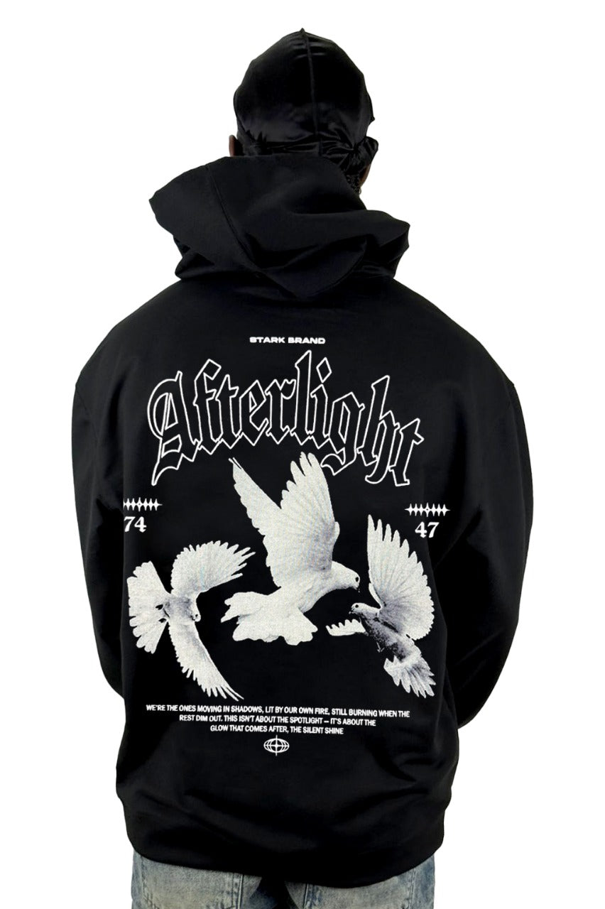 Buzo Capucha negro afterlight
