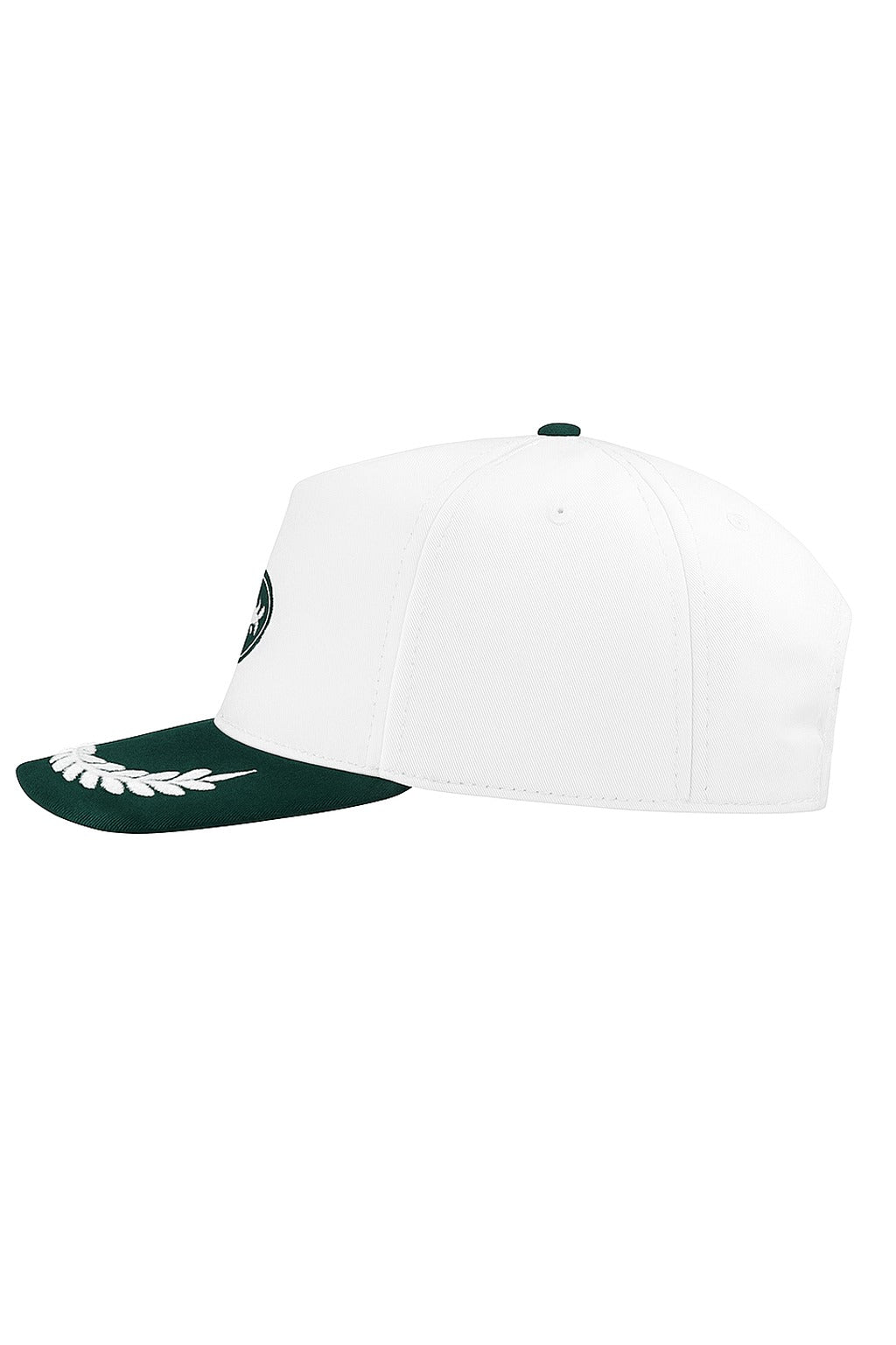 Gorra verde/ppt bordado laurel
