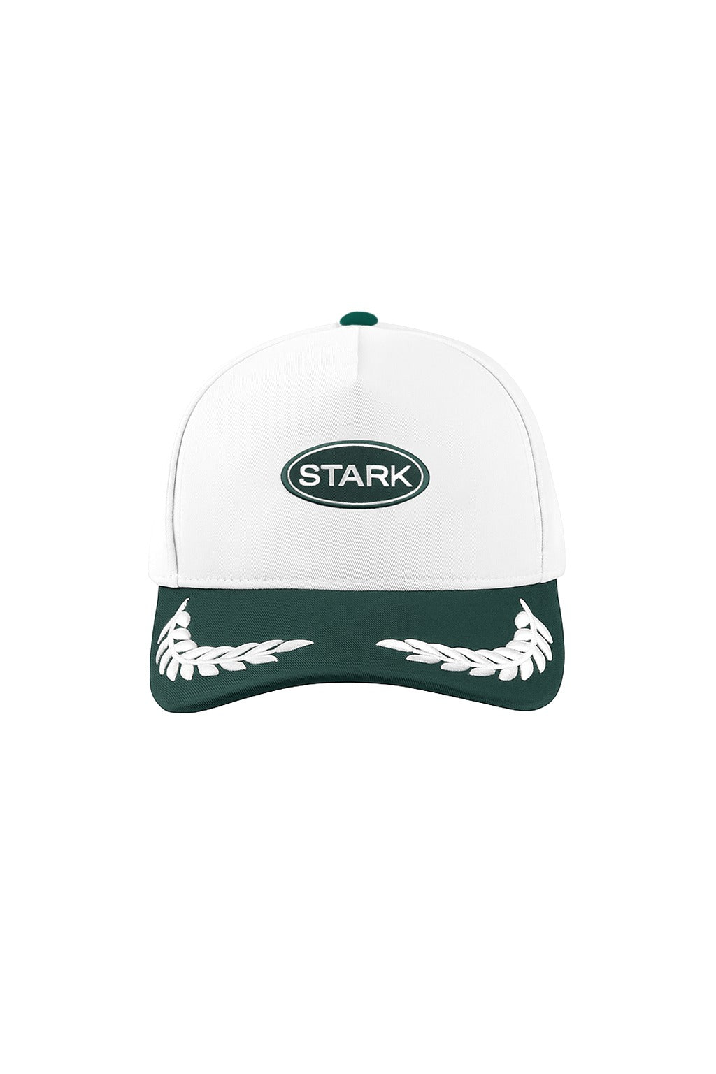 Gorra verde/ppt bordado laurel
