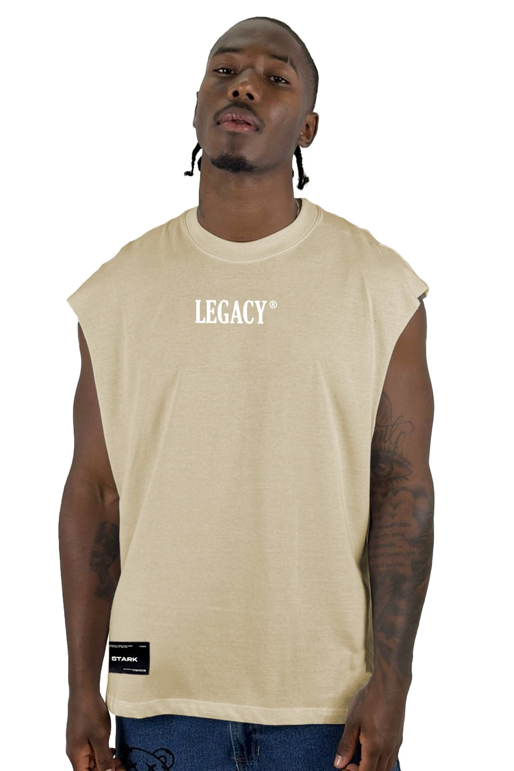 Camisilla Beige Legacy Alto Gramaje